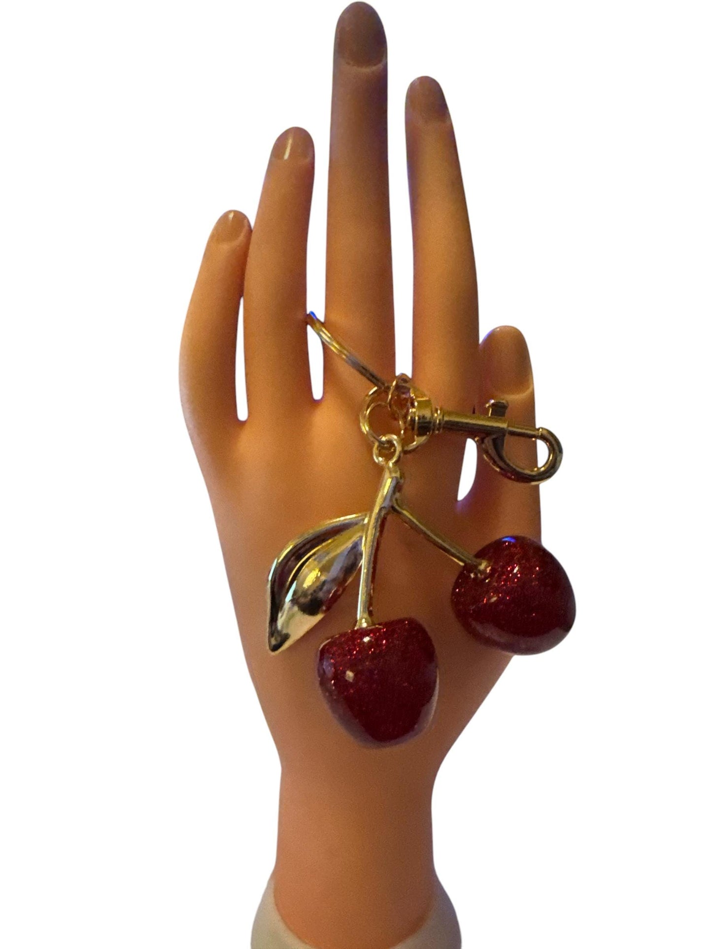 Cherry Bag Charm