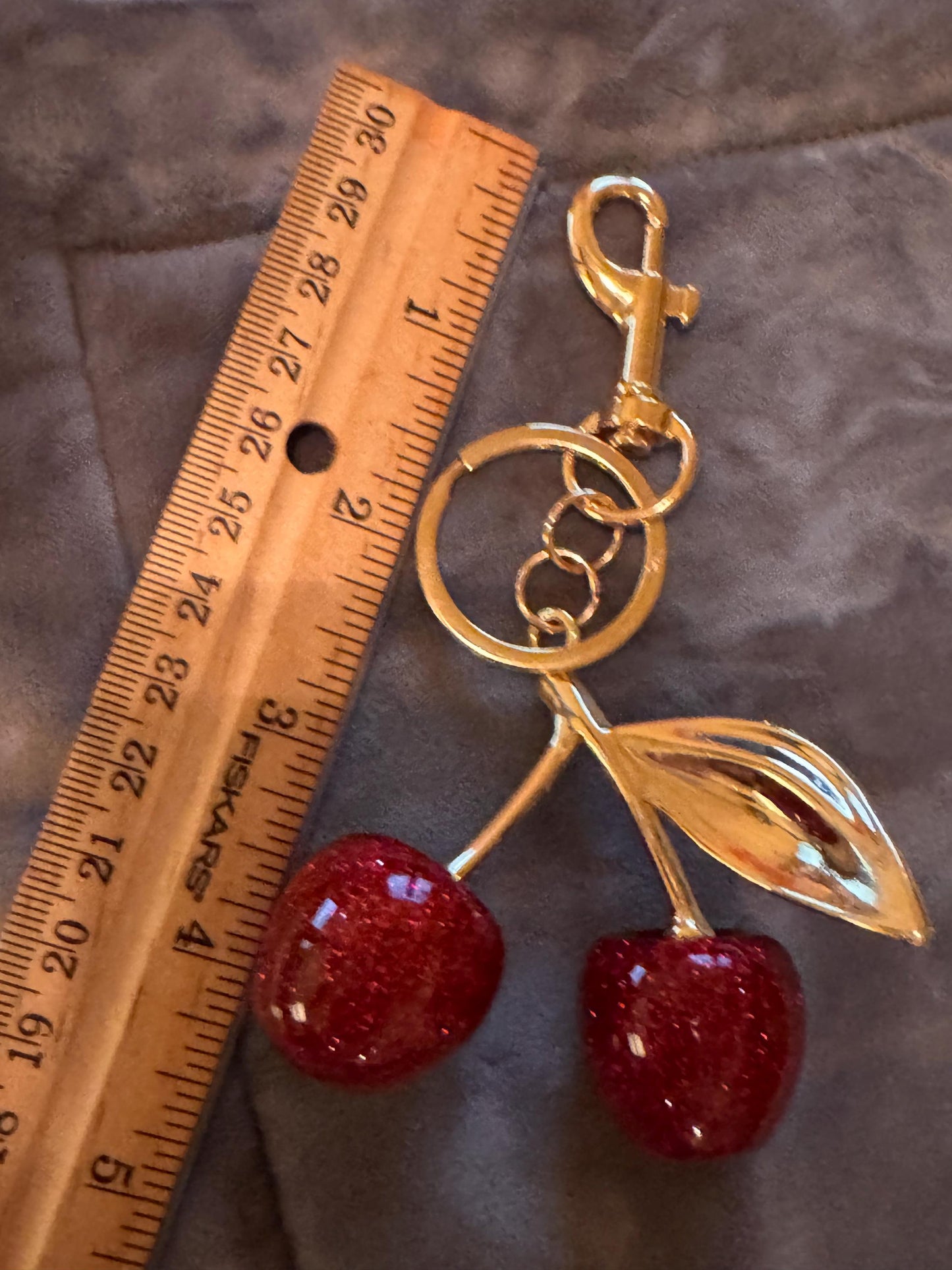 Cherry Bag Charm