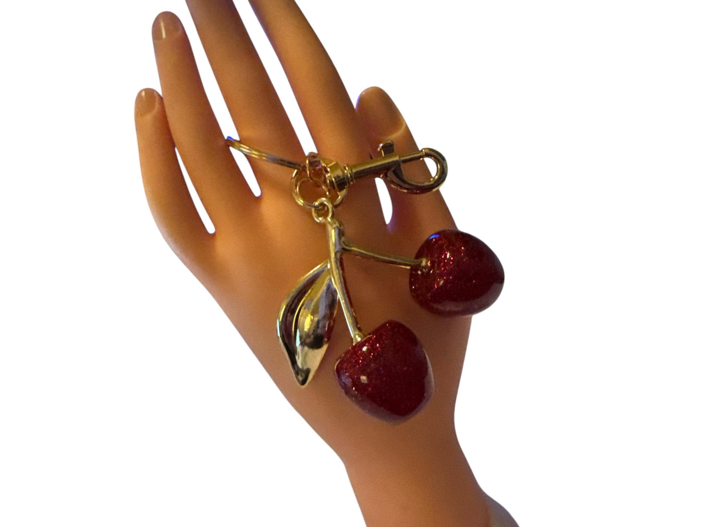 Cherry Bag Charm